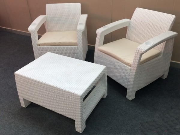 Комплект Yalta Balcony Set белый купить в Воскресенске