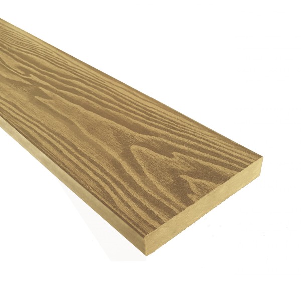 Террасная доска из ДПК Terrapol Смарт 3D Полнотелая без паза Дуб Севилья купить в Воскресенске