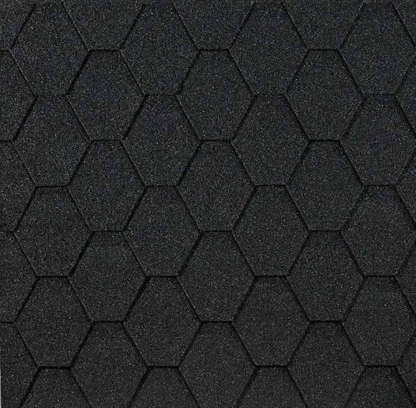 Гибкая черепица EURASIA Docke, Коллекция ШЕСТИГРАННИК Серый купить в Воскресенске