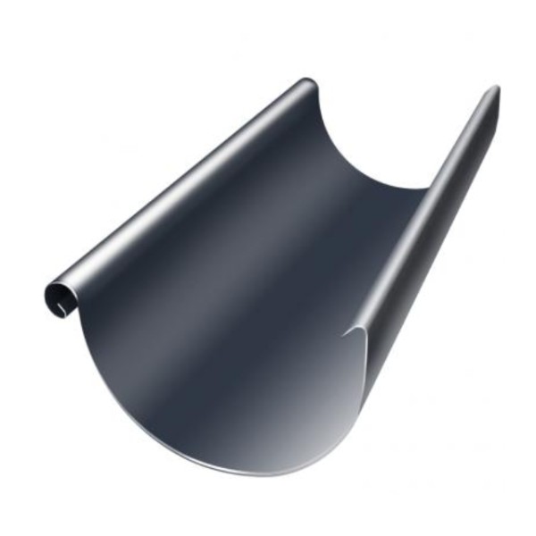 Водосток Grand Line 125x90 – Желоб 3м RAL 7024 купить в Воскресенске