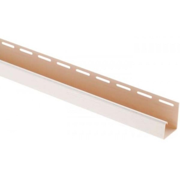 J-профиль Люкс Крашенный, T-15, ВН, Белый купить в Воскресенске