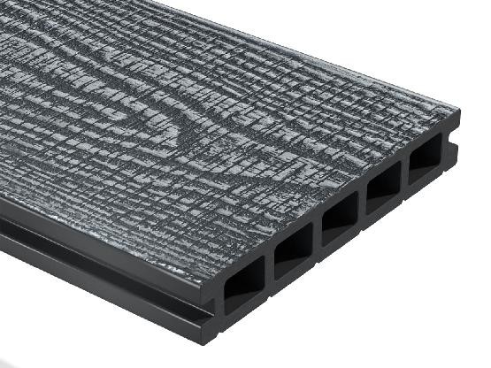 Террасная доска из ДПК WOODVEX Expert Antique Stone Gray купить в Воскресенске