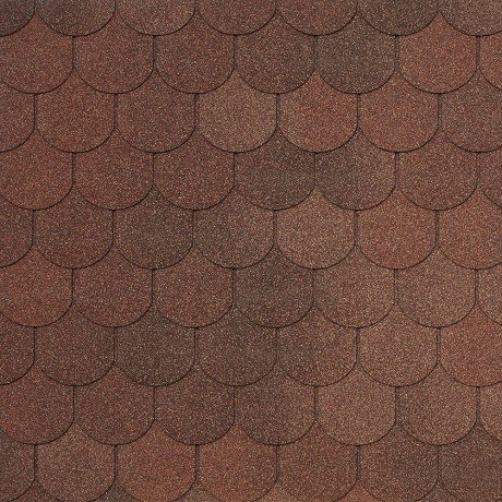 Гибкая черепица Tegola ASSISI terracotta 420 купить в Воскресенске