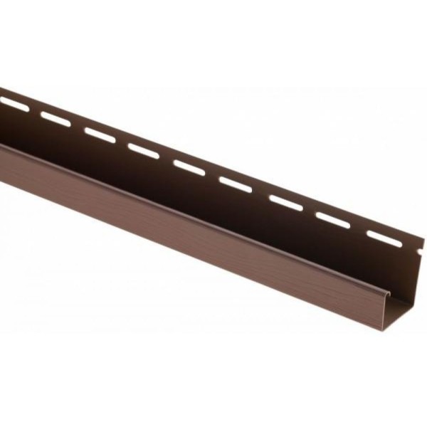 J-профиль Люкс Крашенный, T-15, ВН, Тёмный Орех купить в Воскресенске