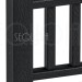 Комплект крышка/юбка для столба SEQUOIA BLACK купить в Воскресенске