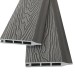 Заборная панель шип-паз EasyDecking Wood-Х 146х20 Серый купить в Воскресенске