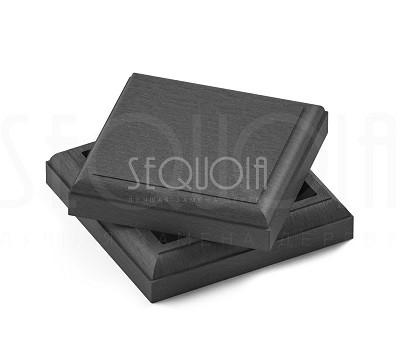 Комплект крышка/юбка для столба SEQUOIA GRAY купить в Воскресенске