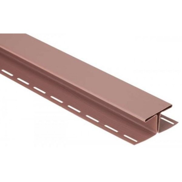 Н-профиль Люкс Крашенный, T-18, ВН, Красно-коричневый купить в Воскресенске