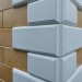 Угол Наружный к Фасадным Термопанелям Доломит Дагестанский Камень 400 мм Белый купить в Воскресенске