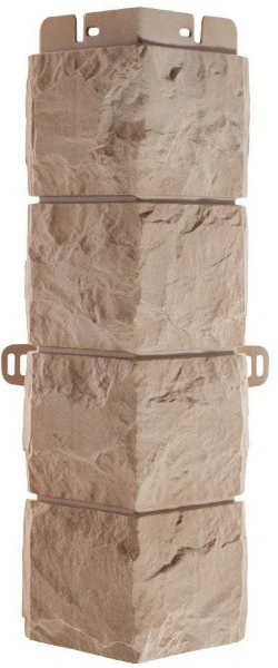 Фасадная панель Наружный угол фагот (талдомский), 0,45 х 0,13м (н) купить в Воскресенске