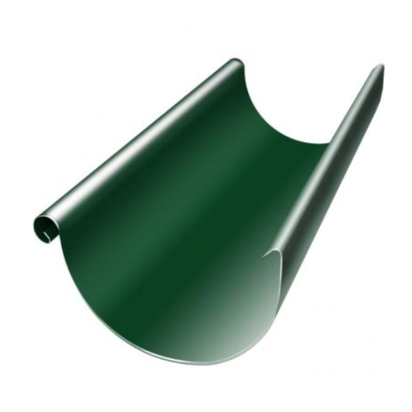Водосток Grand Line 125x90 – Желоб 3м RAL 6005 купить в Воскресенске
