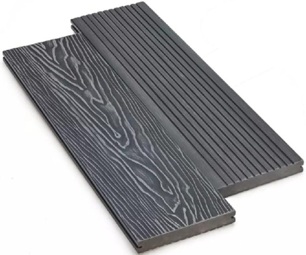 Террасная доска ДПК Deckart Monolit 3D Графит купить в Воскресенске