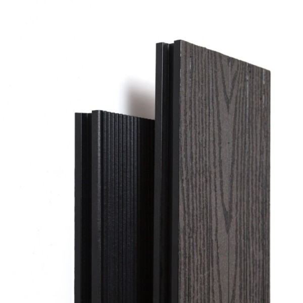 Террасная доска Ecodecking Техно плюс Графит купить в Воскресенске