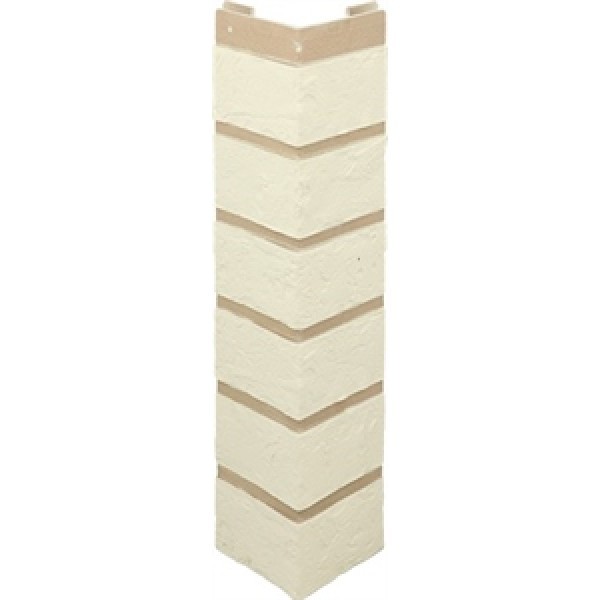 Наружный угол кирпич (белый), 0,47 х 0,1м 1 купить в Воскресенске