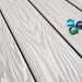 Террасная доска из ДПК Terrapol Смарт 3D Полнотелая с пазом Дуб беленый купить в Воскресенске