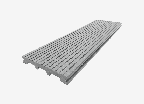 Террасная доска из ДПК RusDecking Unodeck Titanio - Серый купить в Воскресенске