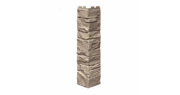 Угол наружный VOX Solid Stone Lazio камень светлая глина купить в Воскресенске