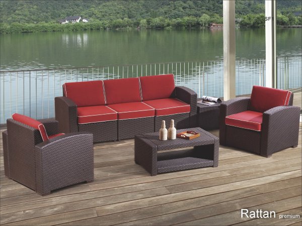 Уличные диваны и кресла коллекции Rattan Premium 5  купить в Воскресенске