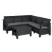 Угловой диван  Yalta Corner Set (столик в комплект не входит) купить в Воскресенске
