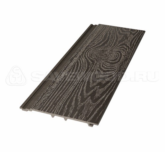 Сайдинг из дпк savewood sw-cedrus тангенциальный распил темно-коричневый купить в Воскресенске