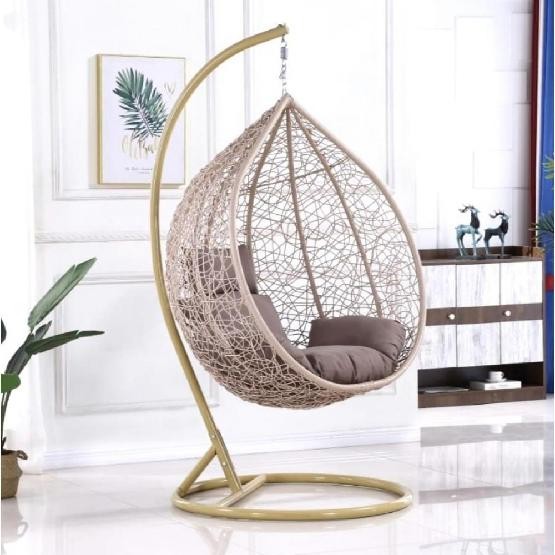 Кресло Подвесное из искусственного ротанга AFM-169A-XLB Beige купить в Воскресенске