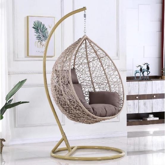 Кресло Подвесное из искусственного ротанга AFM-169A-LB Beige купить в Воскресенске