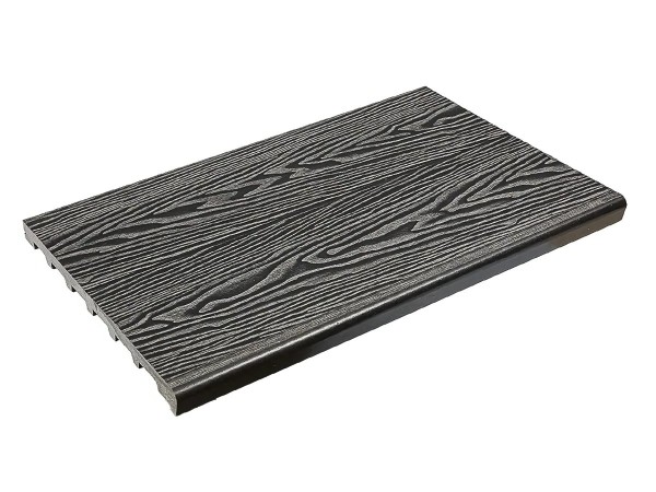 Ступень полнотелая из ДПК Deckart Step 3D Графит купить в Воскресенске