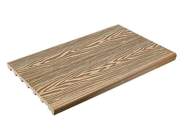Ступень полнотелая из ДПК Deckart Step 3D Орех купить в Воскресенске