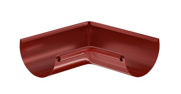 Водосток Aquasistem, система 150x100 - Угол желоба, внутренний 90° RR 29 Бургундский купить в Воскресенске