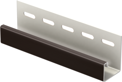 J-планка к Софиту PRO Тёмно коричневый