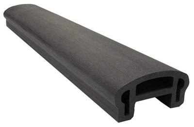 Перила вехнее фигурное Woodvex Select Графит купить в Воскресенске