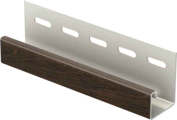 J-планка к Софиту PRO Тёмный орех купить в Воскресенске