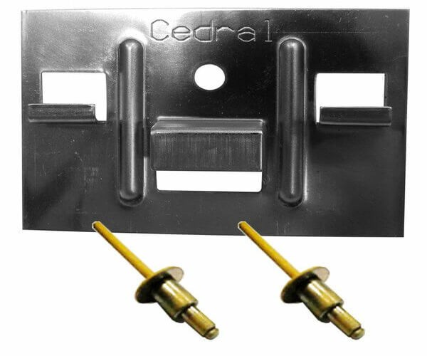 КЛЯММЕР + ЗАКЛЁПКА ДЛЯ CEDRAL CLICK 250 ШТ купить в Воскресенске