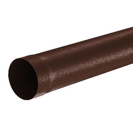 Водосток Aquasistem, Система 150/100 - Труба водосточная 1.00м RAL 8017 Коричневый matt купить в Воскресенске