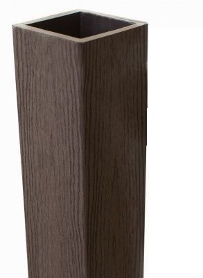 Столб опорный Woodvex Co-Extrusion Венге купить в Воскресенске