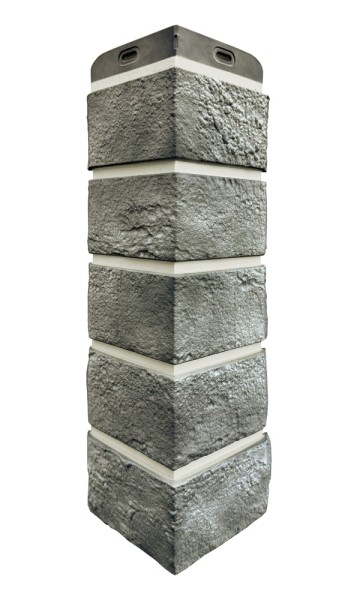 Угол Grand Line состаренный кирпич Элит гранит, ШОВ белый купить в Воскресенске