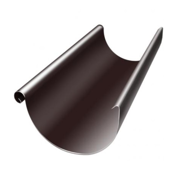 Водосток Grand Line 125x90 – Желоб 3м RAL 8017 купить в Воскресенске