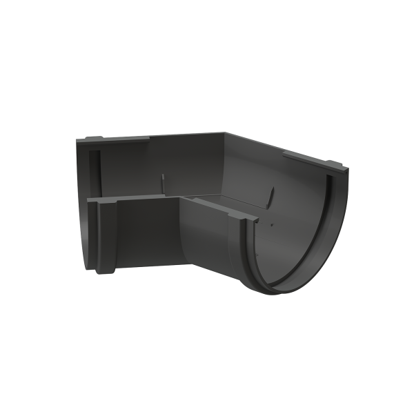 Угол желоба 135˚ Docke Premium Графит купить в Воскресенске