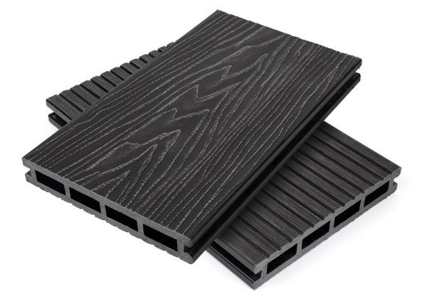 Террасная доская ДПК NanoWood Nature 3D пустотелая Графит купить в Воскресенске
