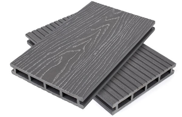 Террасная доская ДПК NanoWood Nature 3D пустотелая Серый купить в Воскресенске